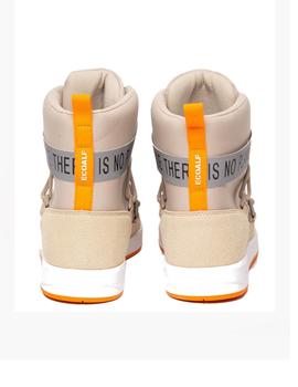 Botas Ecoalf Snow con cordones color beige