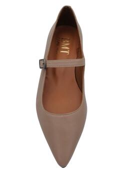 Merceditas Barminton taupe mujer