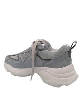 Deportiva MiM Studio gris acero mujer