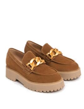 Mocasines Nero Giardini I205110D cuero mujer