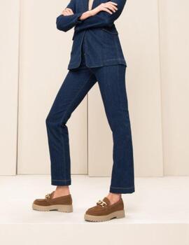 Mocasines Nero Giardini I205110D cuero mujer