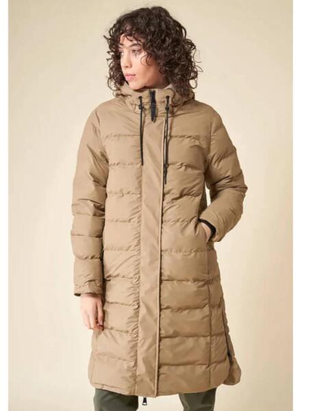 Anorak acolchado - Beige - MUJER