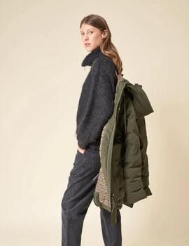 Abrigo TANTÄ Pyt en verde mujer