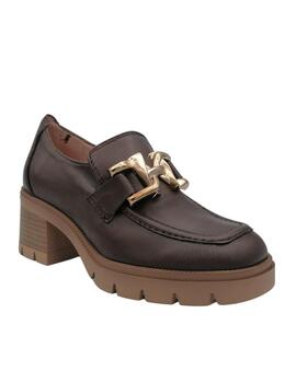 Mocasines Hispanitas everest marron mujer