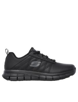 Deportiva de trabajo Skechers work en negro