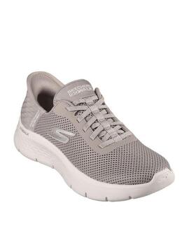 Skechers slip ins taupe mujer 124975