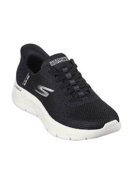 Deportiva Skechers slip ins negra 124975 mujer