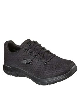Deportiva Skechers waterproof en negro