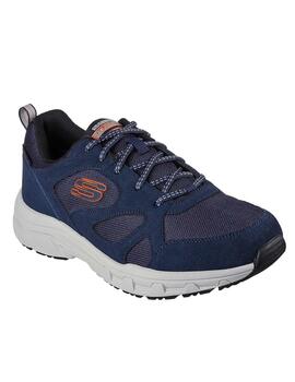 Skechers 237348 azul hombre waterproof