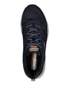 Skechers 237348 azul hombre waterproof