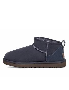 UGG classic ultra mini azul mujer