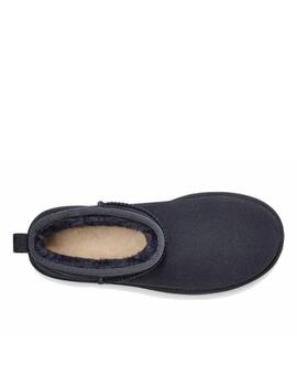 UGG plataforma ultra mini azul mujer