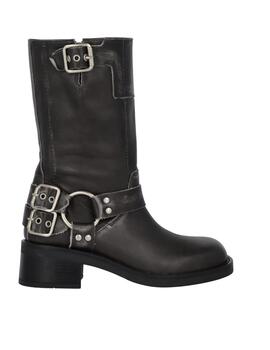 Bota Biker Bryan Soho en gris mujer