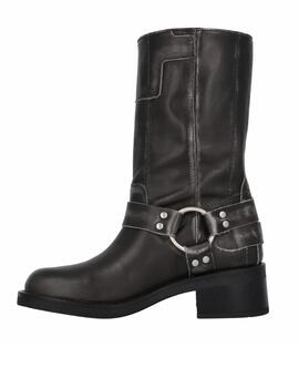 Bota Biker Bryan Soho en gris mujer