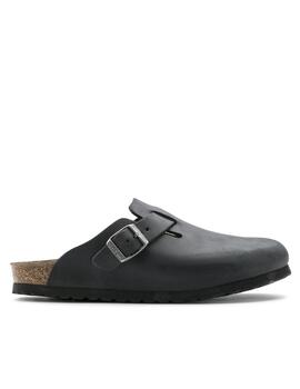 Zueco Birkenstock Boston negro hombre