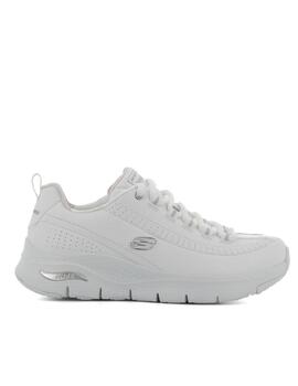 Deportiva Skechers Arch Fit blanco mujer 149146