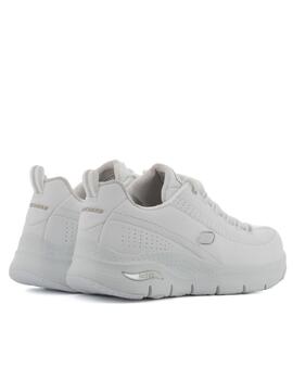 Deportiva Skechers Arch Fit blanco mujer 149146