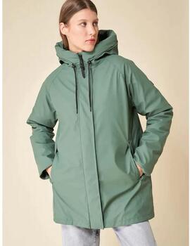 Abrigo TANTÄ Charco dark forest mujer