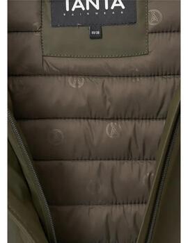 Abrigo TANTÄ Charco dark forest mujer