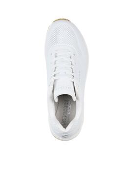 Skechers UNO en blanco mujer