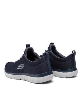 Deportiva Skechers 232186 en azul hombre
