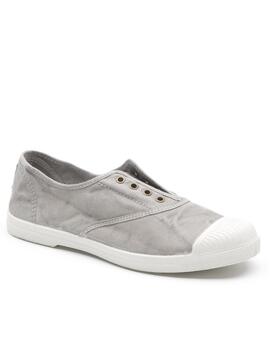 Zapatilla Natural world gris claro 102E mujer 