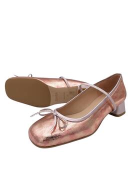 Bailarina Zinda grabada salmon 2707 mujer