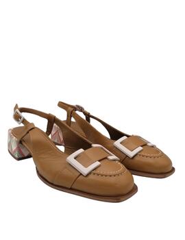 Zapatos Nemonic 2366 camel mujer