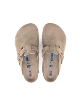 Zueco Birkenstock Faded Khaki Unisex Narrow