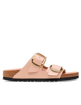 Sandalia Birkenstock Arizona beige Big buckle mujer