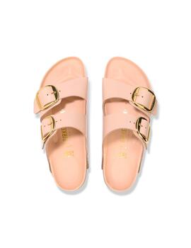 Sandalia Birkenstock Arizona beige Big buckle mujer