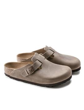 Zueco Birkenstock Boston marron mujer 960813