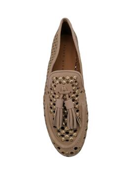 Mocasines Pedro Miralles beige mujer 14585