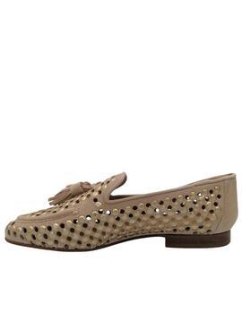 Mocasines Pedro Miralles beige mujer 14585