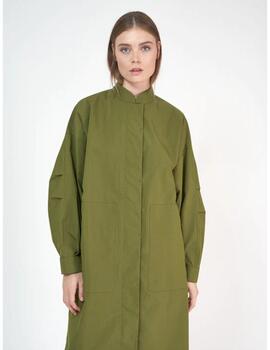 Gabardina TANTÄ Orballo verde mujer