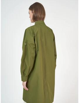 Gabardina TANTÄ Orballo verde mujer