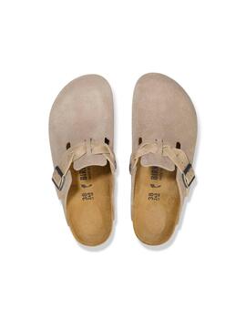 Zueco Birkenstock taupe Braided mujer