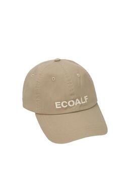 Gorra Ecoalf Cap beige con logo unisex