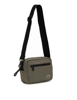 Bolso Ecoalf verde Akira bandolera mujer