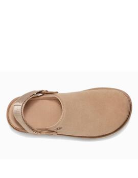 Zuecos UGG clog beige Goldenstar mujer 1138252