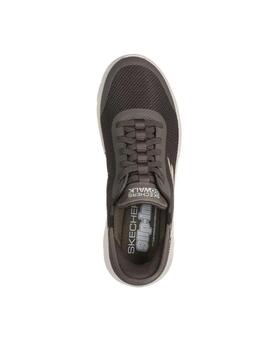 Zapatillas Skechers Slipins marrón 216324 hombre