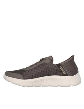 Zapatillas Skechers Slipins marrón 216324 hombre