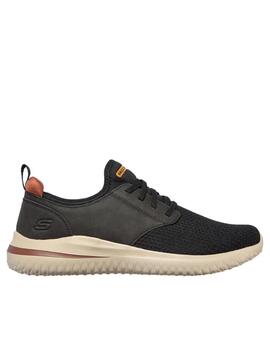 Deportiva Skechers Delson negro hombre