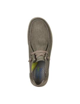 Wallaby Skechers kaki 66387 hombre