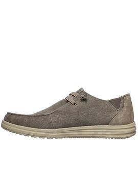 Wallaby Skechers kaki 66387 hombre