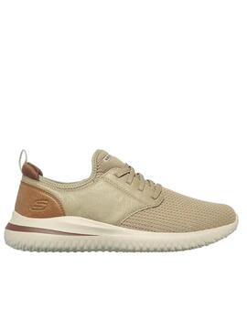 Deportiva Skechers Delson taupe hombre 210239