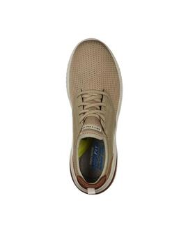 Deportiva Skechers Delson taupe hombre 210239