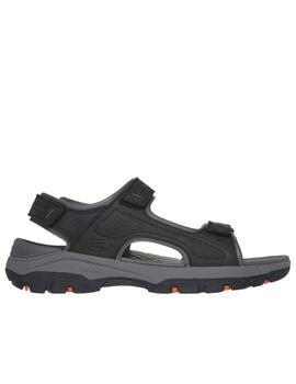 Sandalias Skechers Tresman en negro hombre