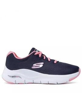 Deportiva Skechers ArchFit azul mujer 149057