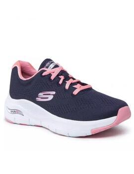 Deportiva Skechers ArchFit azul mujer 149057